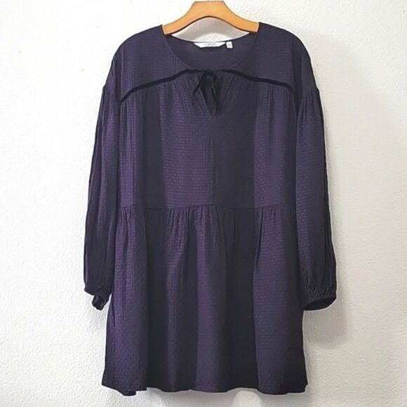 “& OTHER STORIES” Oversized Babydoll Mini Dress - Picture 2 of 14